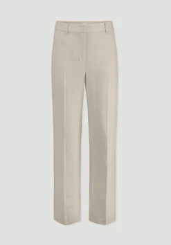 hessnatur Hose Straight Leg aus reinem Leinen von|Damen Hosen & Shorts