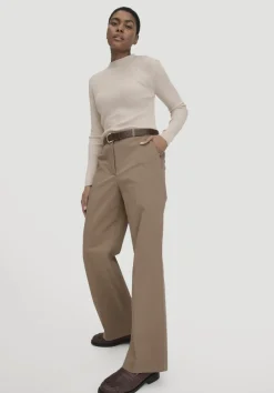 hessnatur Hose Straight Leg Relaxed aus Bio-Baumwolle von|Damen Hosen & Shorts|T-Shirts