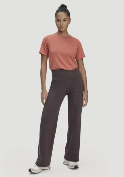 hessnatur Hose Wide Leg ACTIVE COMFORT aus Bio-Baumwolle von|Damen Hosen & Shorts|Yoga & Activewear
