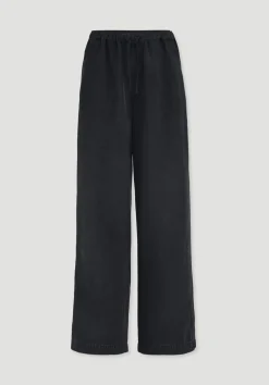 hessnatur Hose Wide Leg aus TENCEL™ Lyocell mit Leinen von|Damen Hosen & Shorts|Hosen