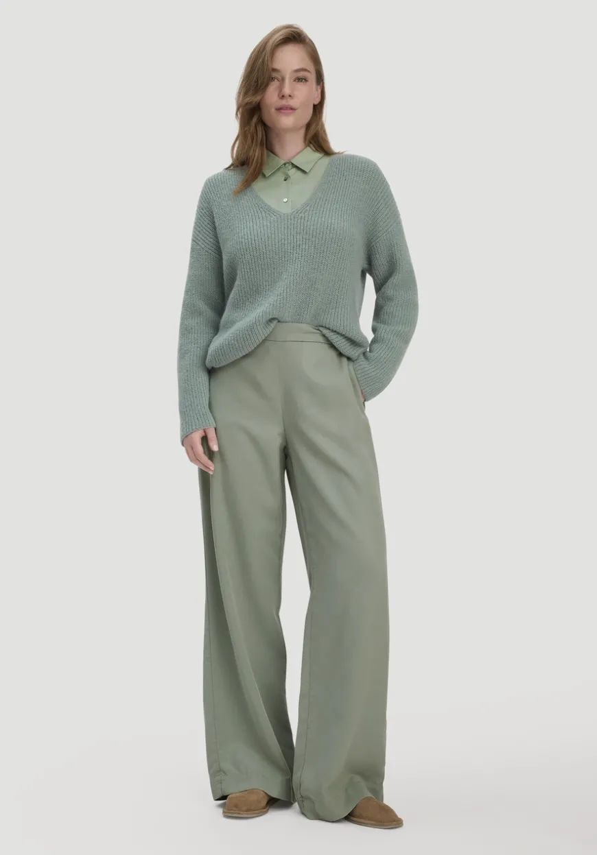hessnatur Hose Wide Leg aus TENCEL™ Lyocell von|Damen Hosen & Shorts|Hosen