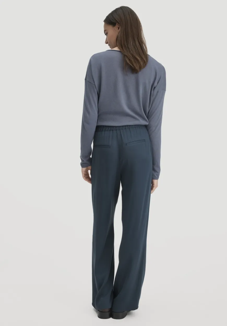 hessnatur Hose Wide Leg Relaxed aus reiner LENZING™ ECOVERO™ Viskose von|Damen Hosen & Shorts|T-Shirts