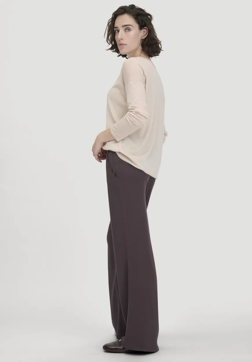 hessnatur Hose Wide Leg Relaxed aus reiner LENZING™ ECOVERO™ Viskose von|Damen Hosen & Shorts|T-Shirts