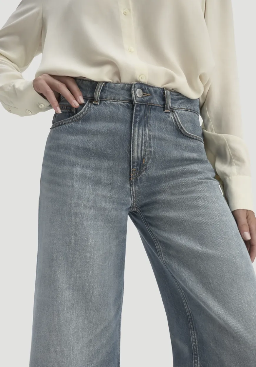 hessnatur Jeans ALVA Wide Leg aus reinem Bio-Denim von|Damen Jeans