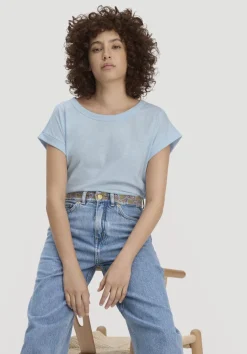 hessnatur Jeans ALVA Wide Leg Embroidery aus Bio-Baumwolle mit TENCEL™ Lyocell von|Damen Jeans