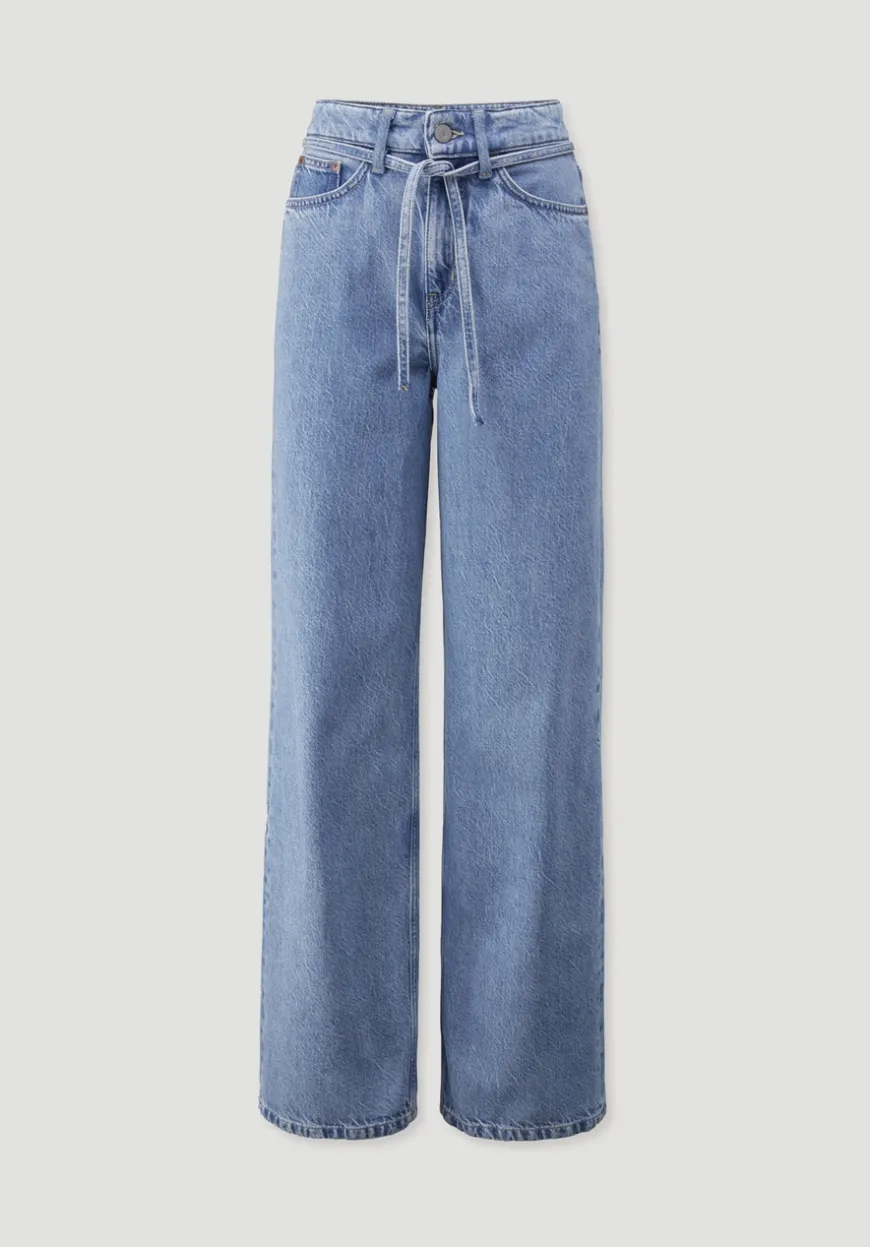 hessnatur Jeans ALVA Wide Leg Soft aus Bio-Baumwolle mit TENCEL™ Lyocell von|Damen Jeans