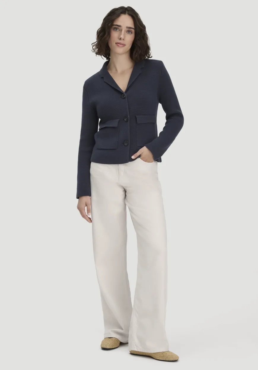 hessnatur Jeans ALVA Wide Leg UNDYED aus Bio-Baumwolle mit TENCEL™ Lyocell von|Damen Jeans