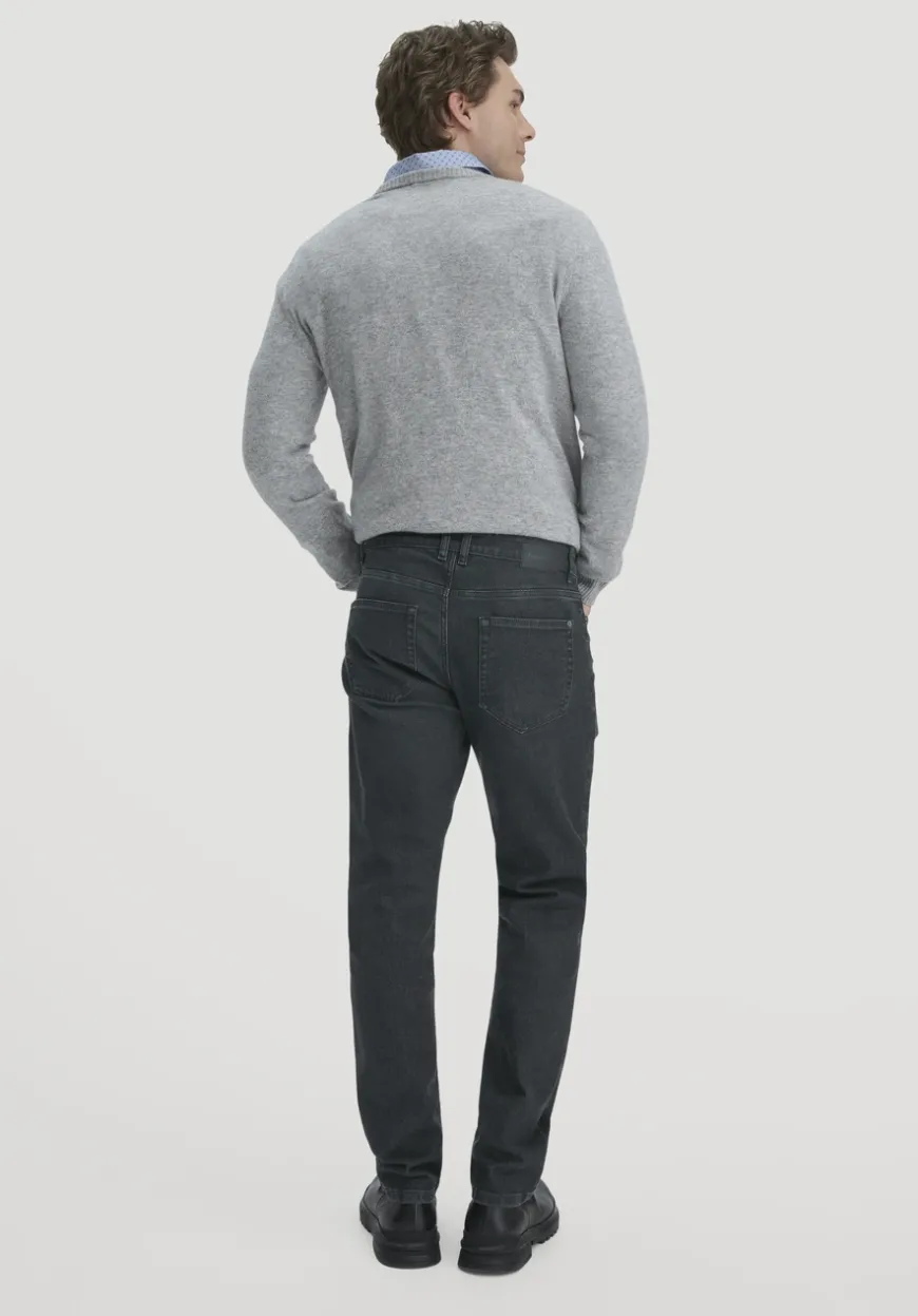 hessnatur Jeans BEN Regular Straight BETTER RECYCLING aus Bio-Denim von|Herren Jeans|Hosen