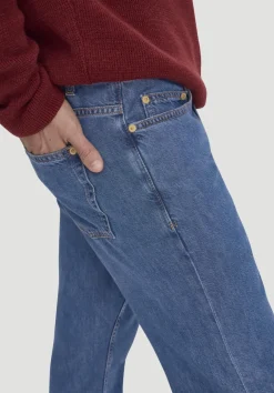 hessnatur Jeans BEN Regular Straight aus Bio-Denim mit TENCEL™ Lyocell und Leinen von|Herren Jeans