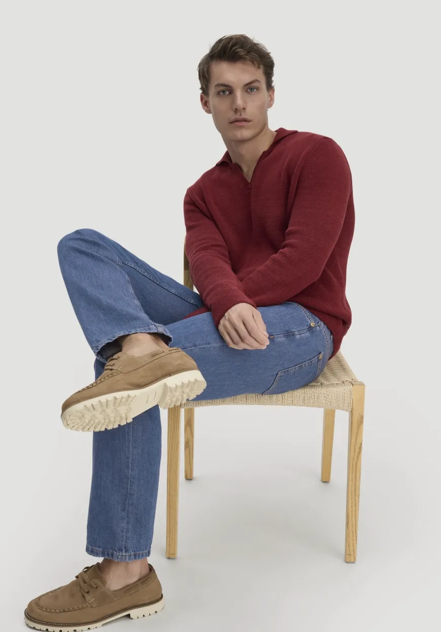 hessnatur Jeans BEN Regular Straight aus Bio-Denim mit TENCEL™ Lyocell und Leinen von|Herren Jeans