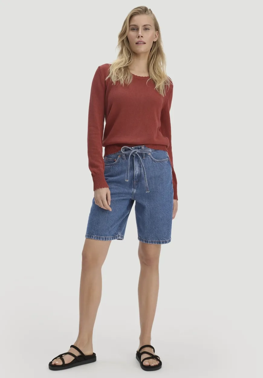 hessnatur Jeans Bermuda aus Bio-Baumwolle mit TENCEL™ Lyocell von|Damen Jeans