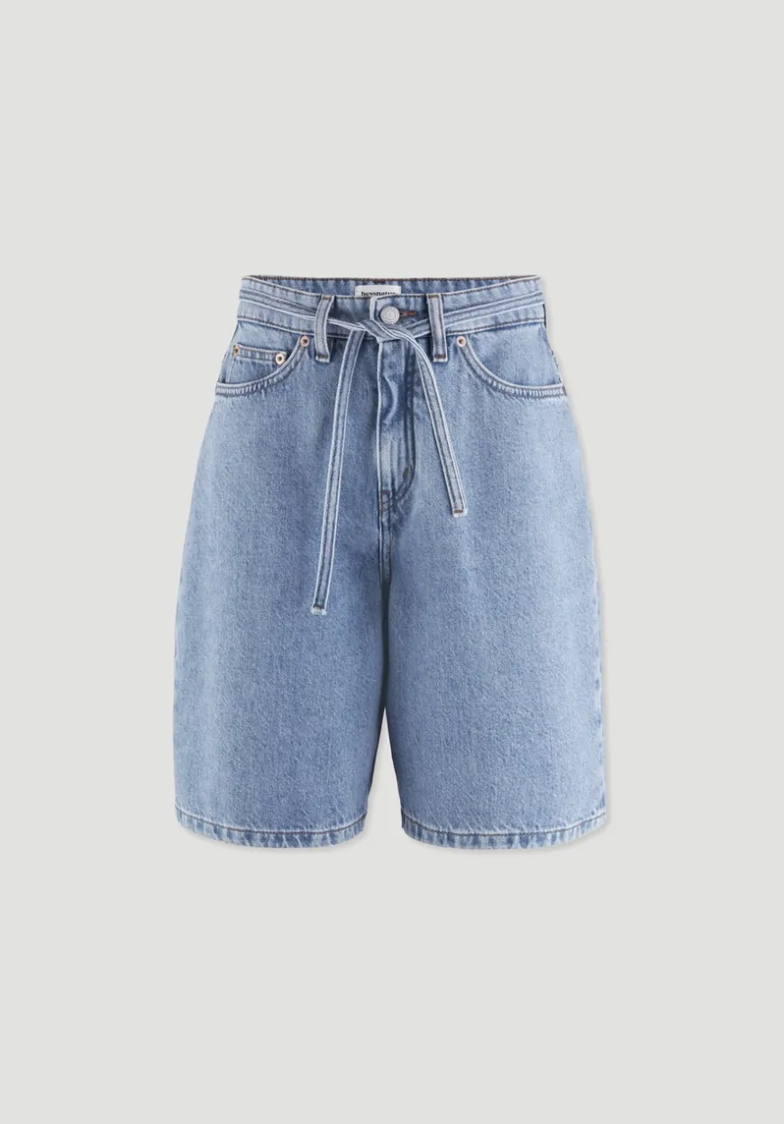 hessnatur Jeans Bermuda aus Bio-Baumwolle mit TENCEL™ Lyocell von|Damen Jeans
