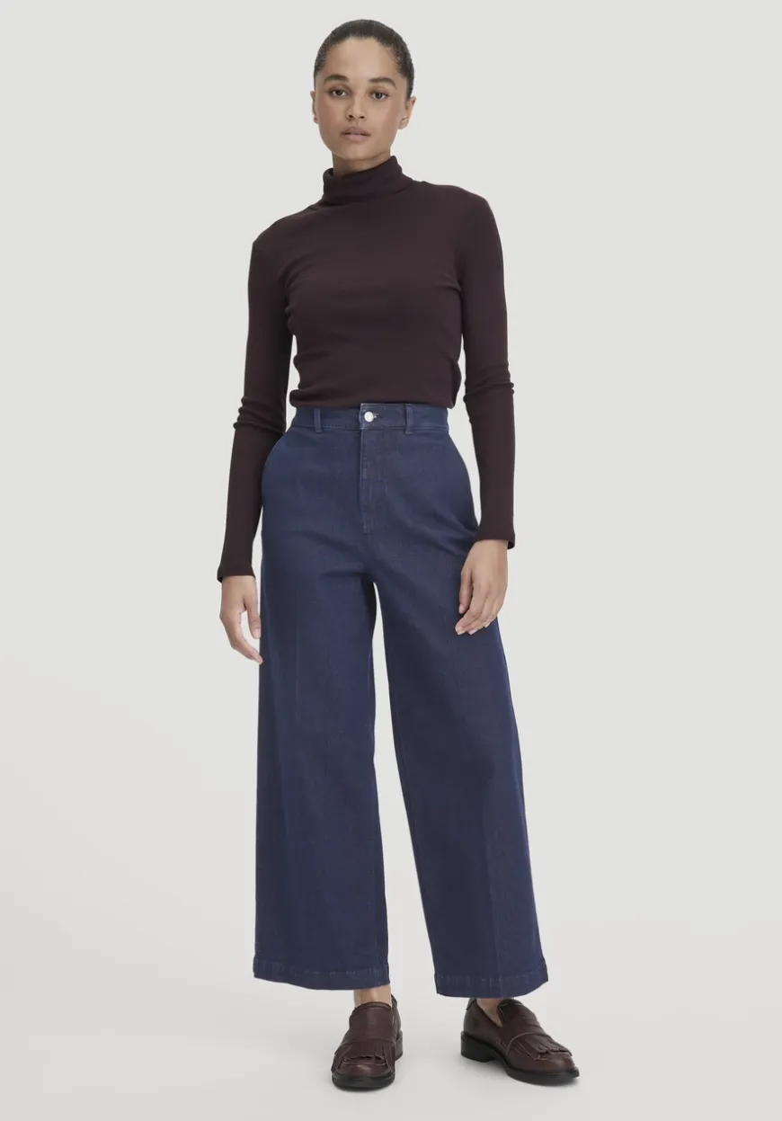 hessnatur Jeans Culotte BETTER RECYCLING aus Bio-Denim von|Damen Jeans