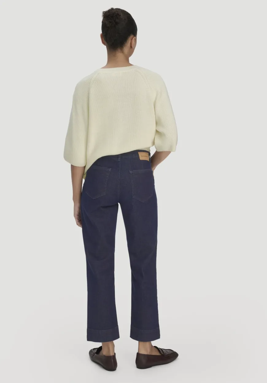 hessnatur Jeans ELENY Culotte Straight Leg BETTER RECYCLED aus Bio-Denim von|Damen Jeans