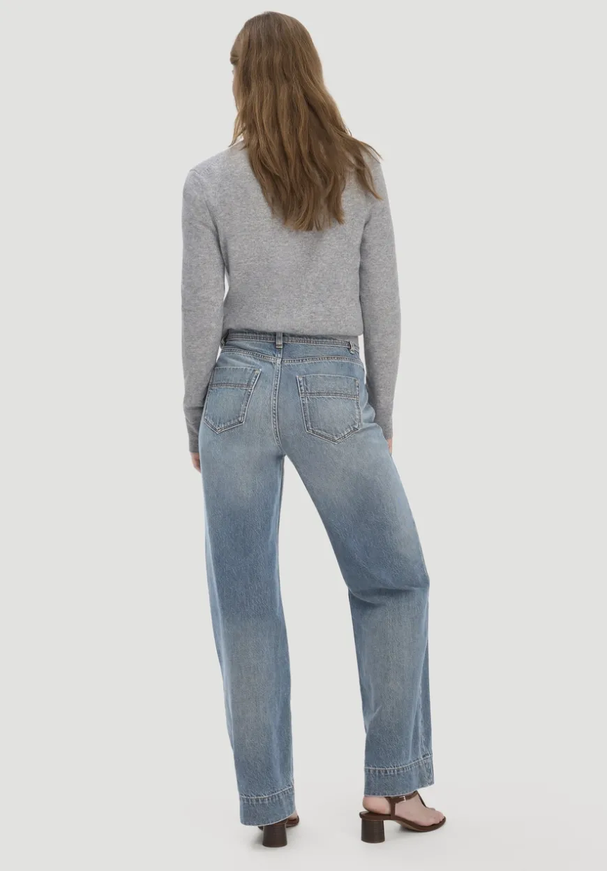 hessnatur Jeans GIERA Straight Relaxed aus reinem Bio-Denim von|Damen Jeans