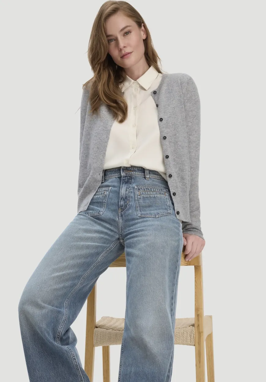 hessnatur Jeans GIERA Straight Relaxed aus reinem Bio-Denim von|Damen Jeans