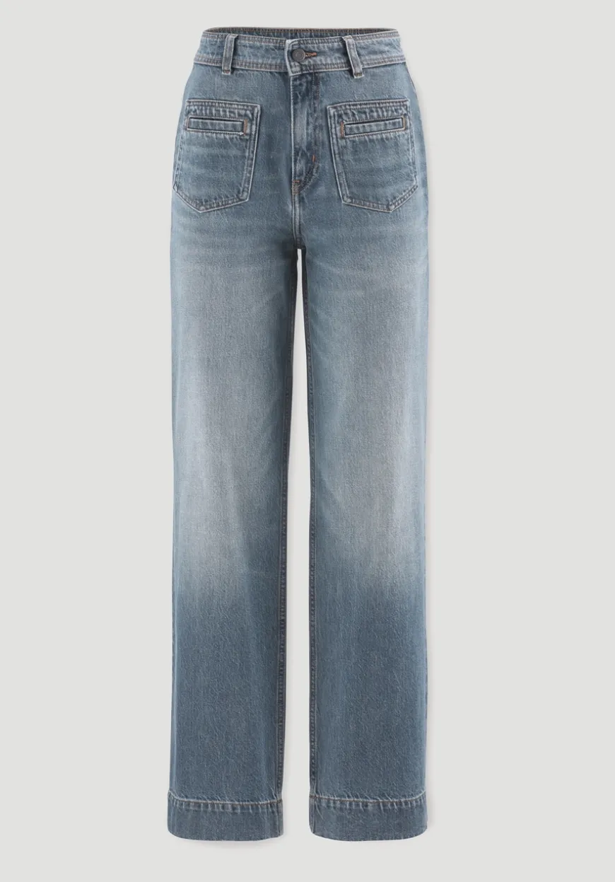 hessnatur Jeans GIERA Straight Relaxed aus reinem Bio-Denim von|Damen Jeans