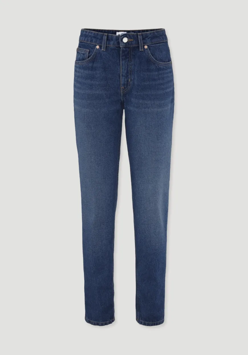 hessnatur Jeans HANNA Mom High Rise aus reinem Bio-Denim von|Damen Jeans