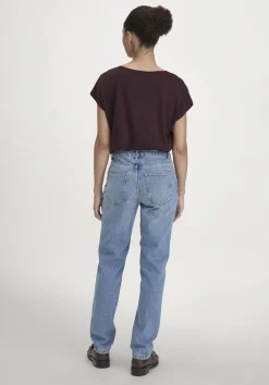 hessnatur Jeans HANNA Mom High Rise aus reinem Bio-Denim von|Damen Jeans