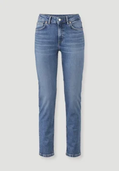 hessnatur Jeans LEA Mid Rise Slim aus Bio-Denim von|Damen Jeans