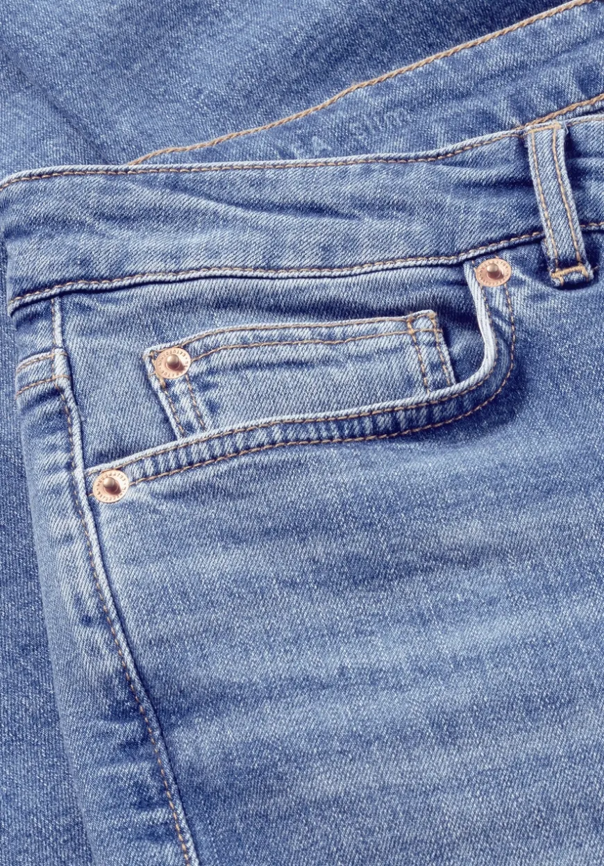 hessnatur Jeans LEA Mid Rise Slim aus Bio-Denim von|Damen Jeans