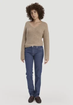 hessnatur Jeans LEA Mid Rise Slim aus Bio-Denim von|Damen Jeans