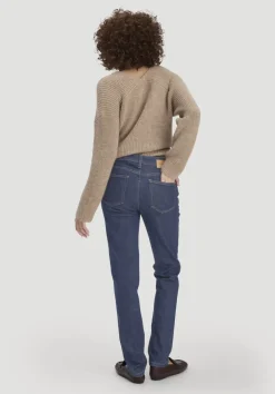 hessnatur Jeans LEA Mid Rise Slim aus Bio-Denim von|Damen Jeans
