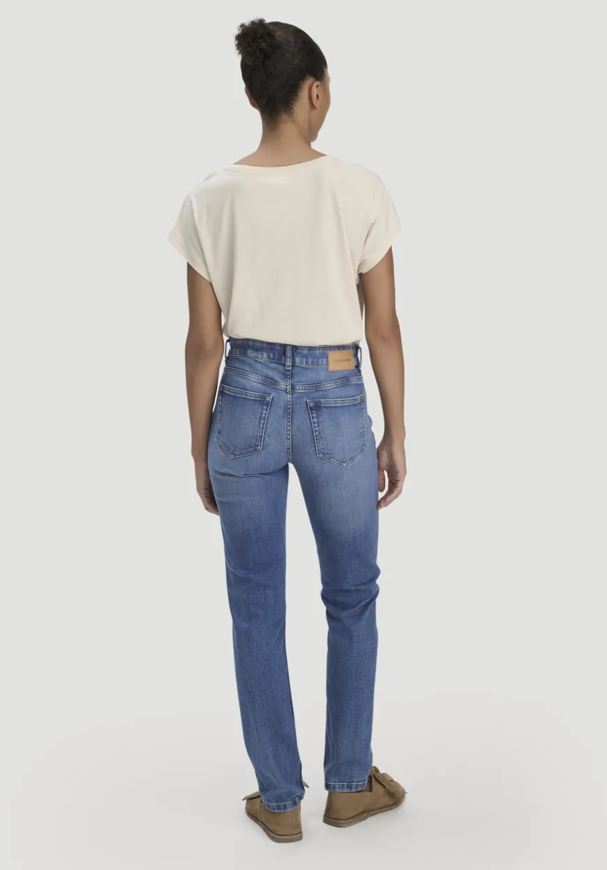 hessnatur Jeans LEA Slim aus Bio-Denim von|Damen Jeans
