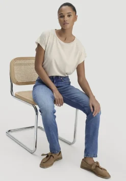 hessnatur Jeans LEA Slim aus Bio-Denim von|Damen Jeans