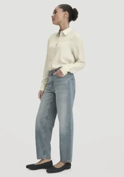 hessnatur Jeans NELE Barrel Leg aus reiner Bio-Baumwolle von|Damen Jeans