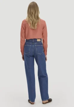 hessnatur Jeans NIVA Tapered Leg aus reiner Bio-Baumwolle von|Damen Jeans