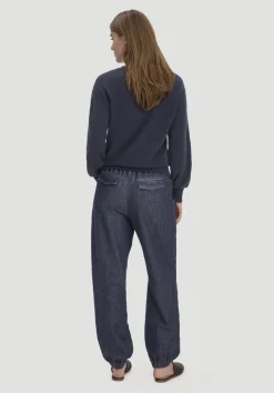 hessnatur Jeans Soft Utillity aus Bio-Denim mit Kapok von|Damen Jeans