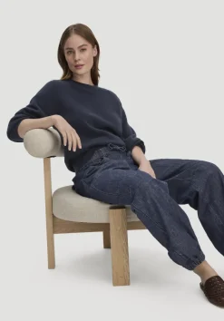 hessnatur Jeans Soft Utillity aus Bio-Denim mit Kapok von|Damen Jeans