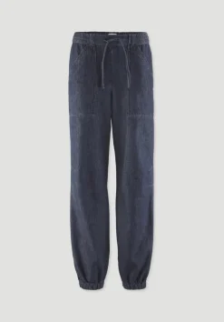 hessnatur Jeans Soft Utillity aus Bio-Denim mit Kapok von|Damen Jeans