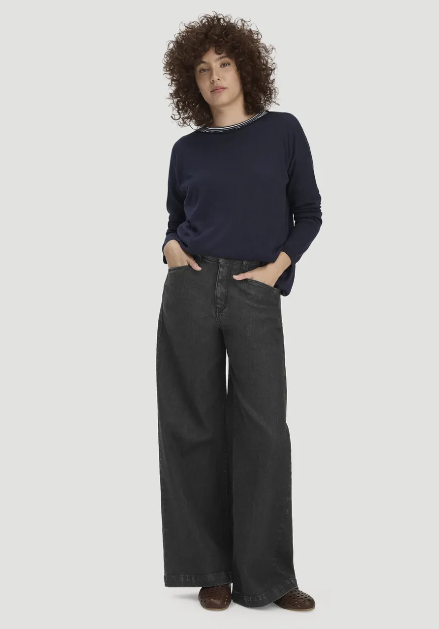 hessnatur Jeans VONNA Super Wide Leg BETTER RECYCLING aus Bio-Denim von|Damen Jeans