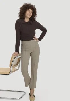hessnatur Jersey Hose Culotte Slim Leg aus Bio-Baumwolle von|Damen Hosen & Shorts|Hosen