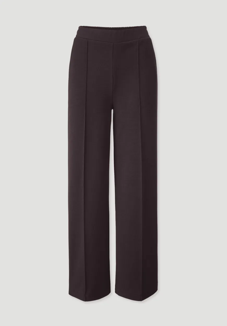 hessnatur Jersey Hose Wide Leg Relaxed aus Bio-Baumwolle von|Damen Hosen & Shorts|T-Shirts