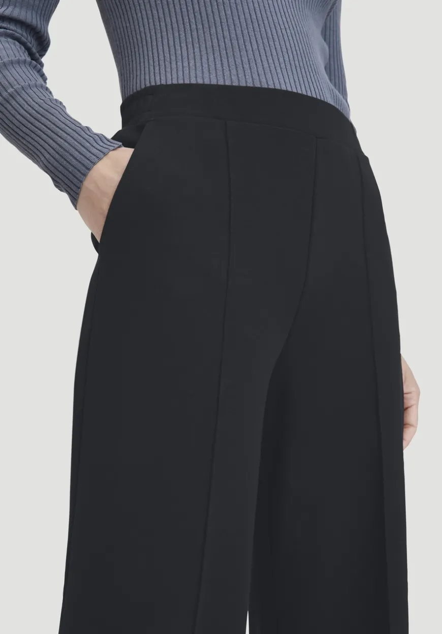 hessnatur Jersey Hose Wide Leg Relaxed aus Bio-Baumwolle von|Damen Hosen & Shorts|T-Shirts
