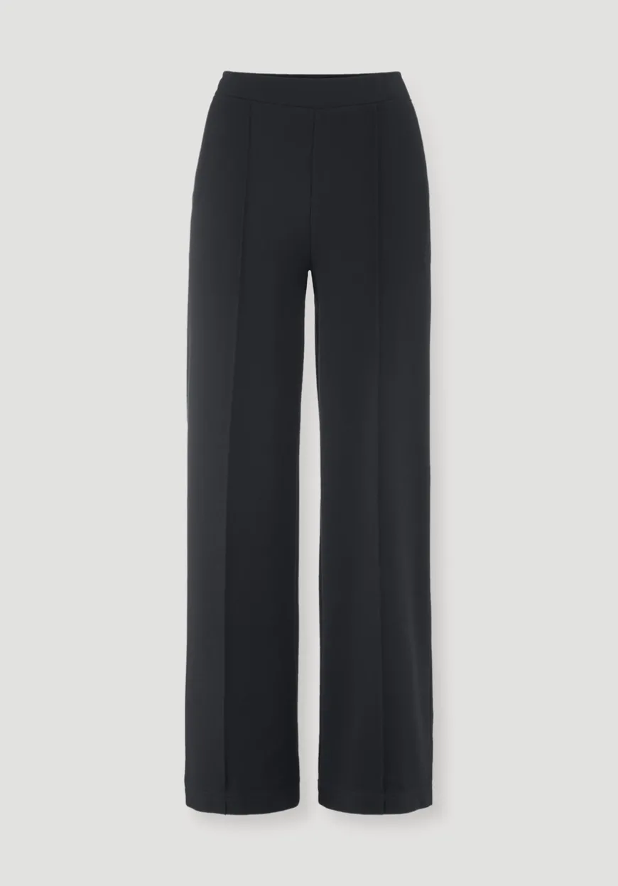 hessnatur Jersey Hose Wide Leg Relaxed aus Bio-Baumwolle von|Damen Hosen & Shorts|T-Shirts