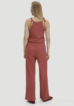 hessnatur Jersey Jumpsuit Relaxed aus Leinen und Bio-Baumwolle von|Damen Overalls