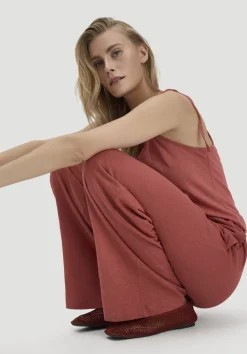 hessnatur Jersey Jumpsuit Relaxed aus Leinen und Bio-Baumwolle von|Damen Overalls