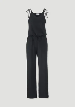 hessnatur Jersey Jumpsuit Relaxed aus Leinen und Bio-Baumwolle von|Damen Overalls