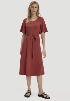 hessnatur Jersey Kleid Kniebedeckend Slim aus TENCEL™ Lyocell von|Damen Kleider & Röcke