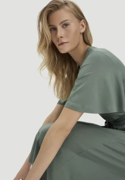 hessnatur Jersey Kleid Kniebedeckend Slim aus TENCEL™ Lyocell von|Damen Kleider & Röcke