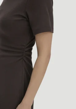 hessnatur Jersey Kleid Kniebedeckend Slim aus reiner Bio-Baumwolle von|Damen Kleider & Röcke