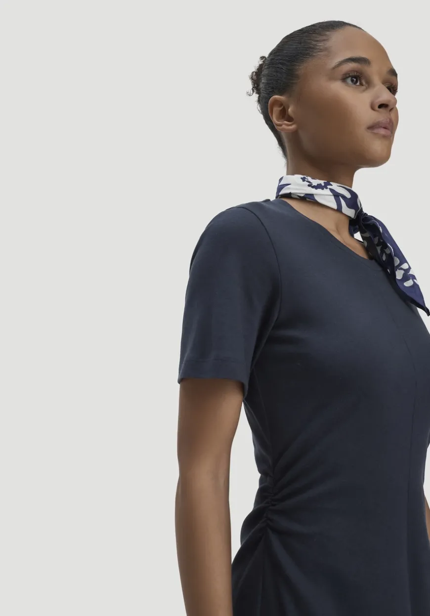 hessnatur Jersey Kleid Kniebedeckend Slim aus reiner Bio-Baumwolle von|Damen Kleider & Röcke