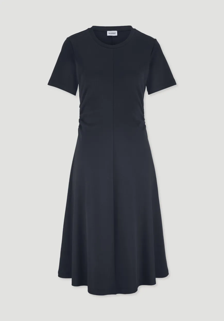 hessnatur Jersey Kleid Kniebedeckend Slim aus reiner Bio-Baumwolle von|Damen Kleider & Röcke
