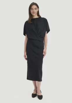 hessnatur Jersey Kleid Midi Oversize aus reiner Bio-Baumwolle von|Damen Kleider & Röcke