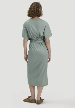 hessnatur Jersey Kleid Midi Oversize aus reiner Bio-Baumwolle von|Damen Kleider & Röcke