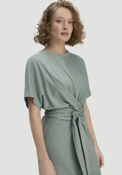 hessnatur Jersey Kleid Midi Oversize aus reiner Bio-Baumwolle von|Damen Kleider & Röcke
